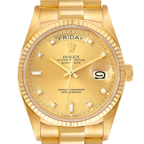 rolex date day president|rolex president day date price.